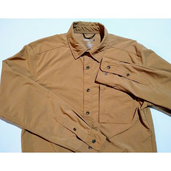 Swiss Tech Mens Size Small Copper Penny Color L/S Performance Shirt EUC - Picture 1 of 6